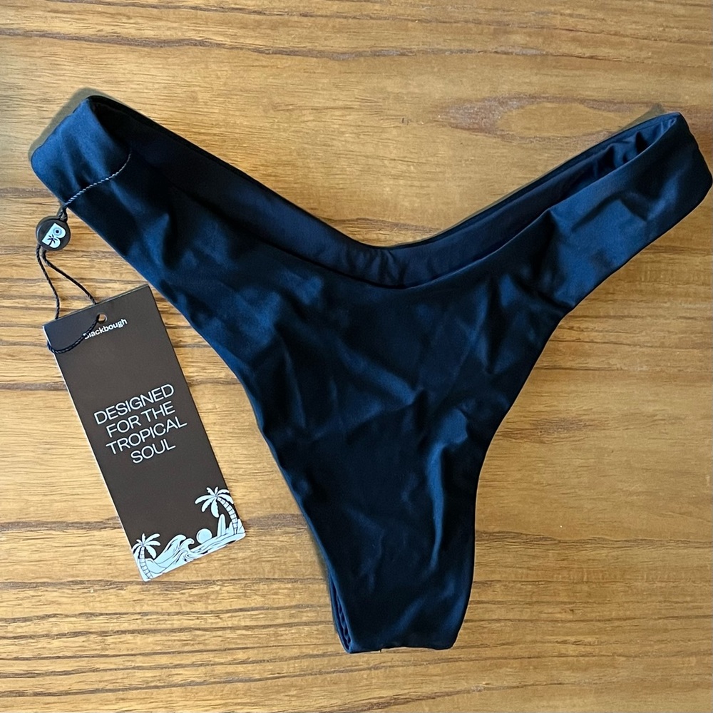 NWT Blackbough Swim Black Bikini Bottoms